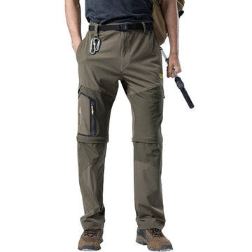 Stretch Convertible Quick Dry Zip Off Pants
